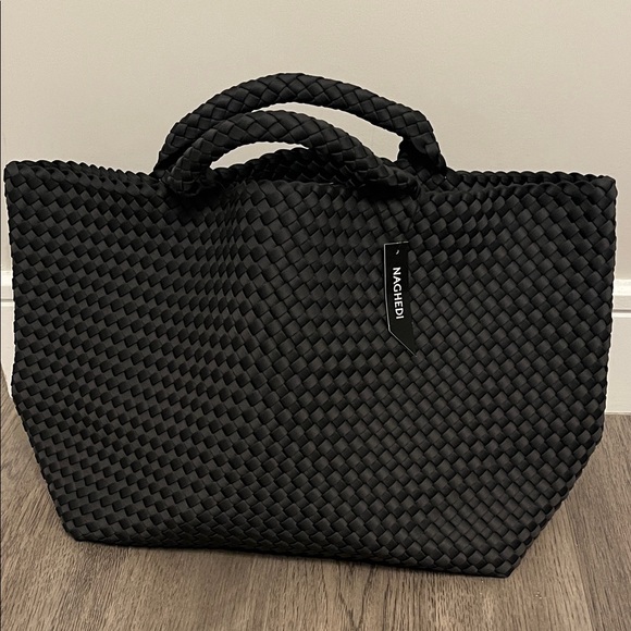Naghedi Handbags - Naghedi St. Barths Large Tote bag. Ash. Charcoal gray. New with tags.